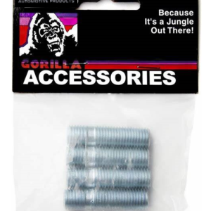 Gorilla Wheel Studs 12x1.5 2.25 IN Zinc Set of 4