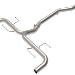 17-21 Alfa Romeo Giulia L4-2.0L (T) MACH Force-Xp 2-Inch to 2-1/2-Inch 304 Stainless Steel Axle-Back Exhaust