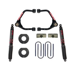 Upper A-Arm Suspension 3.5-Inch Lift Kit For 2019-2023 Chevrolet Silverado 1500