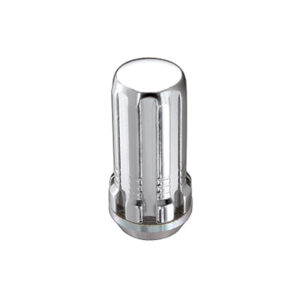 SPLINEDRIVE LUG NUT (CONE SEAT) M14X1.5/1.648-INCH LENGTH (BOX OF 50) - CHROME (REQ. TOOL)