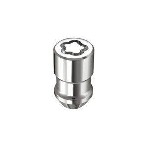 WHEEL LOCK NUT SET - 4PK. (CONE SEAT) 1/2-20 RH-LH/13/16 HEX/1.46-INCH LENGTH - CHROME