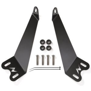 2007-2015 JEEP WRANGLER 12-INCH INCH LED BAR HOOD MOUNTING BRACKETS