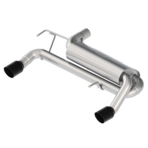 Axle-Back Exhaust System - Black Chrome Tips for 2021-2022 Ford Bronco Sport (2.3L)