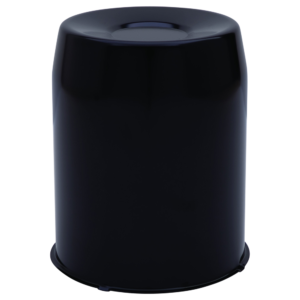 Gorilla Center Caps Closed End Black Bulk